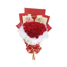 33枝红玫瑰 幸福相遇