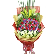 19枝红玫瑰-牵手一生