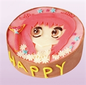 创意造型蛋糕小魔女蛋糕P0503