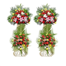 2层花篮1对 好事连连