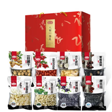 燕之坊 八财臻礼礼盒1402g 干货组合小枣 百合 桂圆 枸杞 香菇 木耳