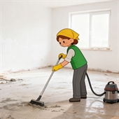 开荒保洁-无家具/平方米